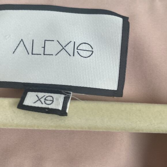 Alexis Blush Criss Cross Detailed Back Dress Sz Xs - Picture 4 of 4